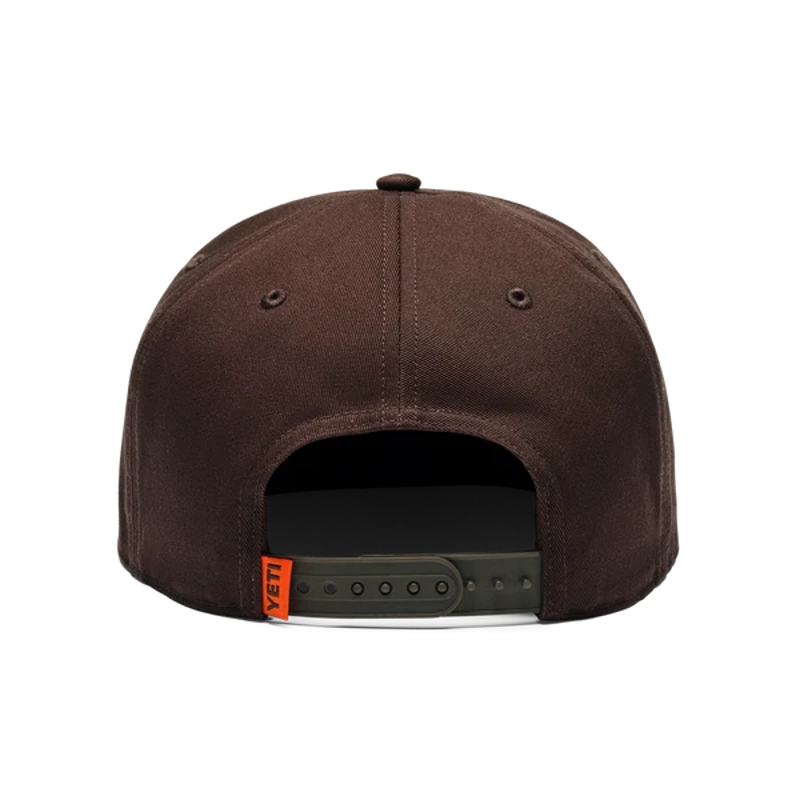 Yeti Flat Brim Rope Hat in Coffee-3