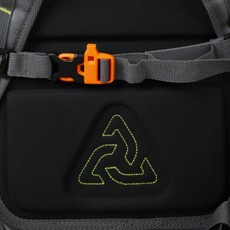 Typhoon Osea Dry Backpack 2.0 40L in Slate/Lime-4