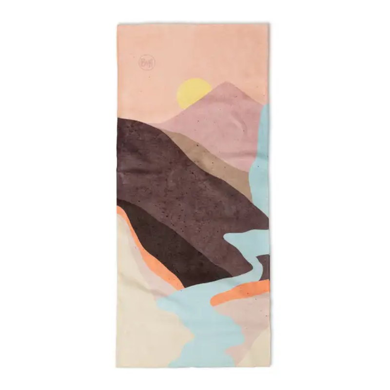 Buff Original Ecostretch Neck Tube in Sunif Multi -2