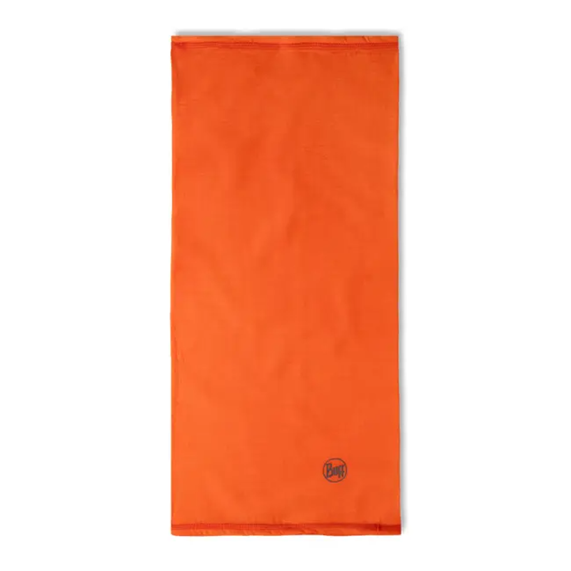 Buff Lightweight Merino Neck Tube in Solid Poppy Red-1