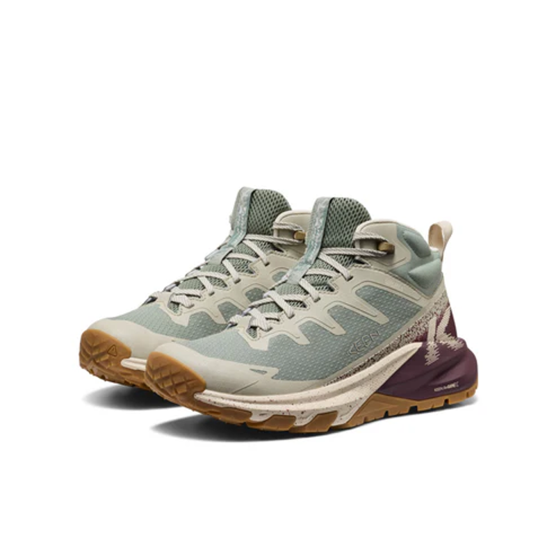 Keen Targhee Apex Mid Boot Womens in Lily Pad/Fig-1