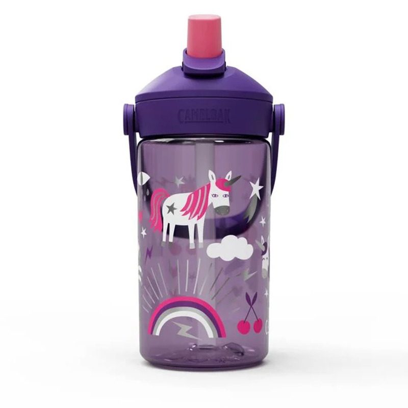 Camelbak Thrive Flip Straw 14oz Kids  Bottle in Unicorn Party-1