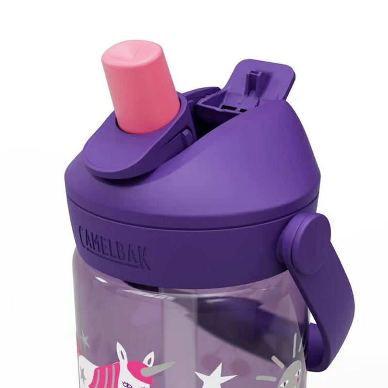 Camelbak Thrive Flip Straw 14oz Kids  Bottle in Unicorn Party-2