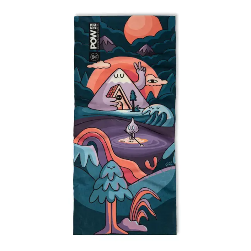 Buff/Protect Our Winters Original Ecostretch Neck Tube in Owyz Multi -1