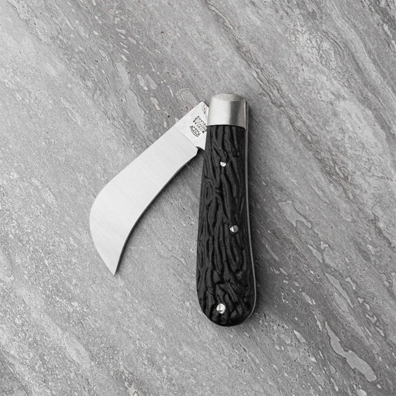 Taylors Eye Witness Full Pruner Pocket Knife in Black Imitation Stag-1