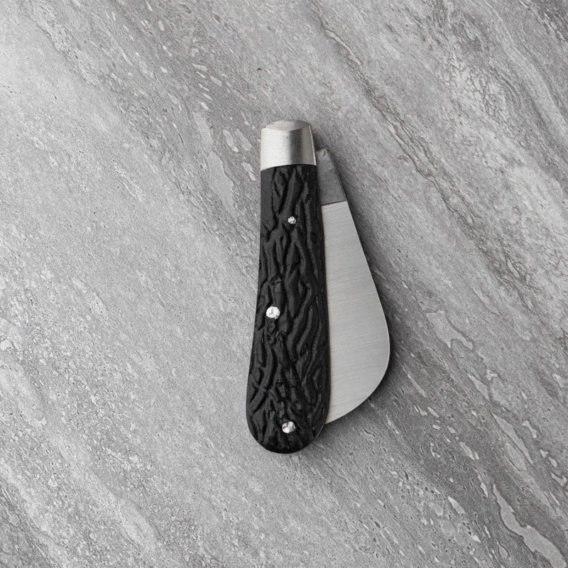 Taylors Eye Witness Full Pruner Pocket Knife in Black Imitation Stag-2