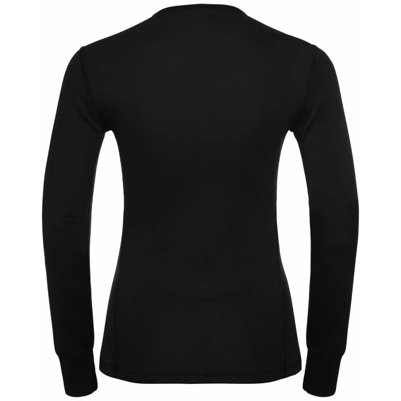 Odlo Active Warm Eco Base Layer Top Womens in Black-3