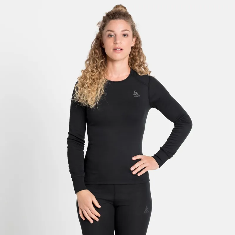 Odlo Active Warm Eco Base Layer Top Womens in Black