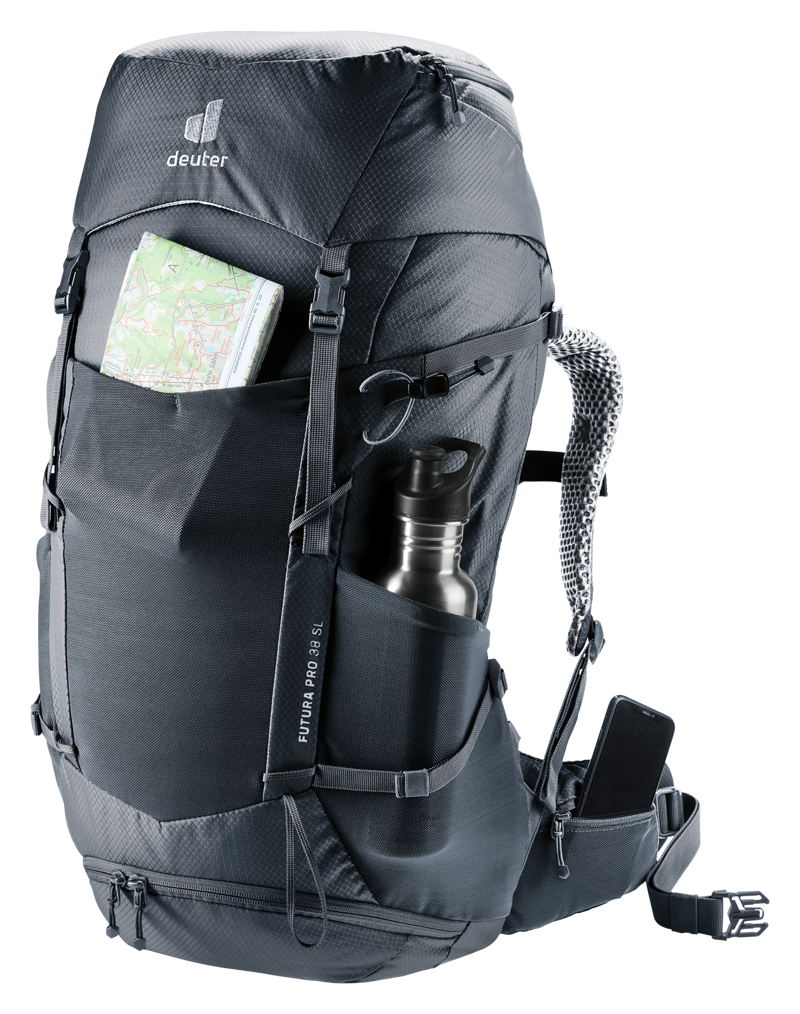Deuter Futura Pro 38 SL Backpack in Black-7