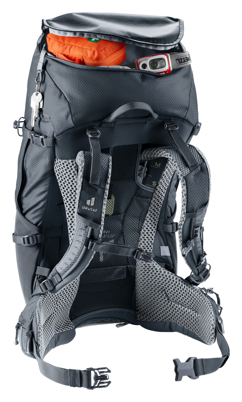 Deuter Futura Pro 38 SL Backpack in Black-8