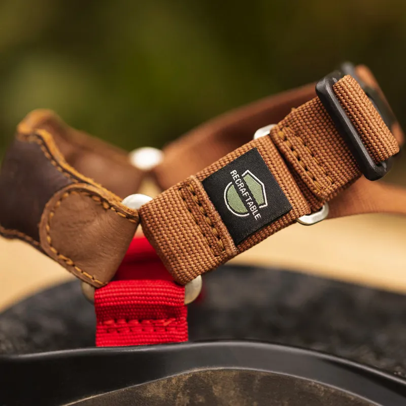 Danner Wallowa Nylon Sandal Womens in Grizzly Brown-8