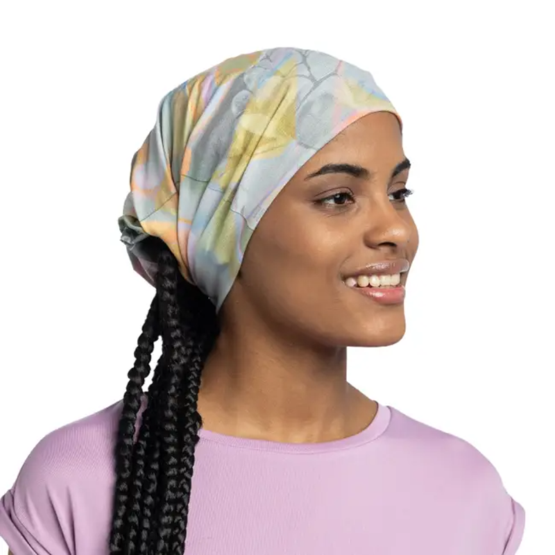 Buff Coolnet UV Insect Shield Neck Tube in Esmerald Seagrove-3