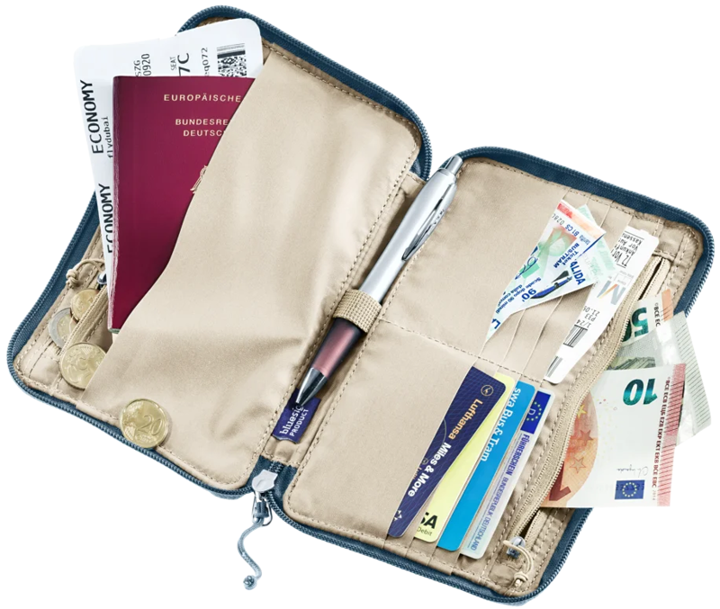 Deuter Travel Wallet in Atlantic-1