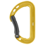 Petzl Spirit Carabiner Bent Gate in Yellow 