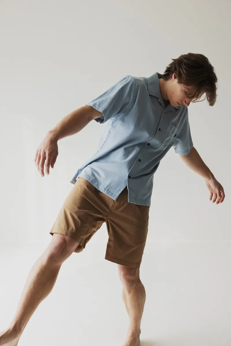 Kavu Chilli Lite Shorts Mens in Heritage Khaki-6