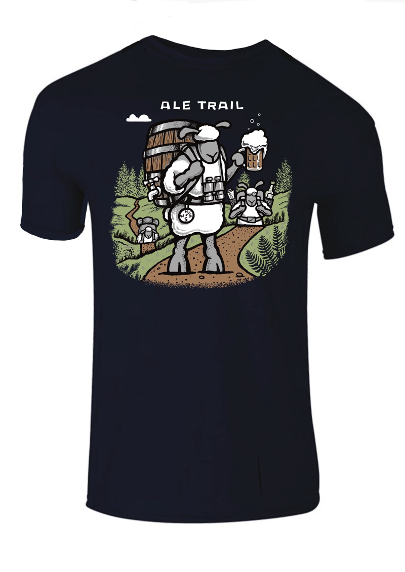 Baaad Flockers Ale Trail T-shirt