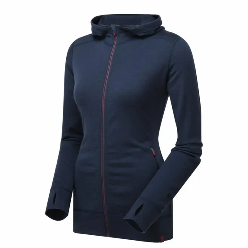 Keela  Merino Hoody Womens in Night Blue-1
