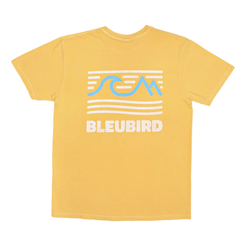 Bleubird Tides Tee in Mustard-1