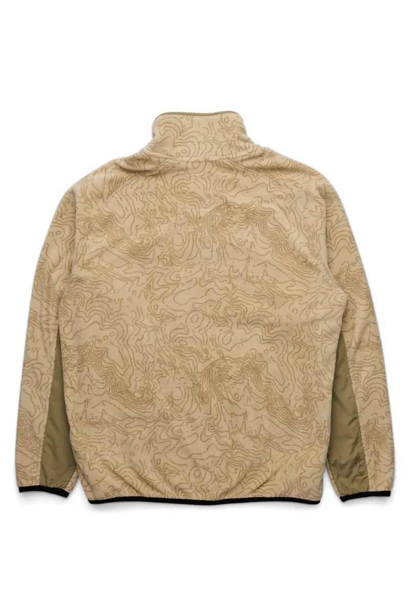 Kavu Teannaway Fleece Mens in Terrain Topo-2