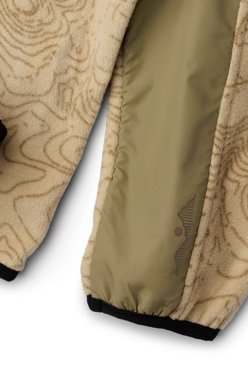 Kavu Teannaway Fleece Mens in Terrain Topo-3