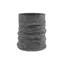 Buff Heavyweight Merino Neck Tube in Multistripes Fog Grey