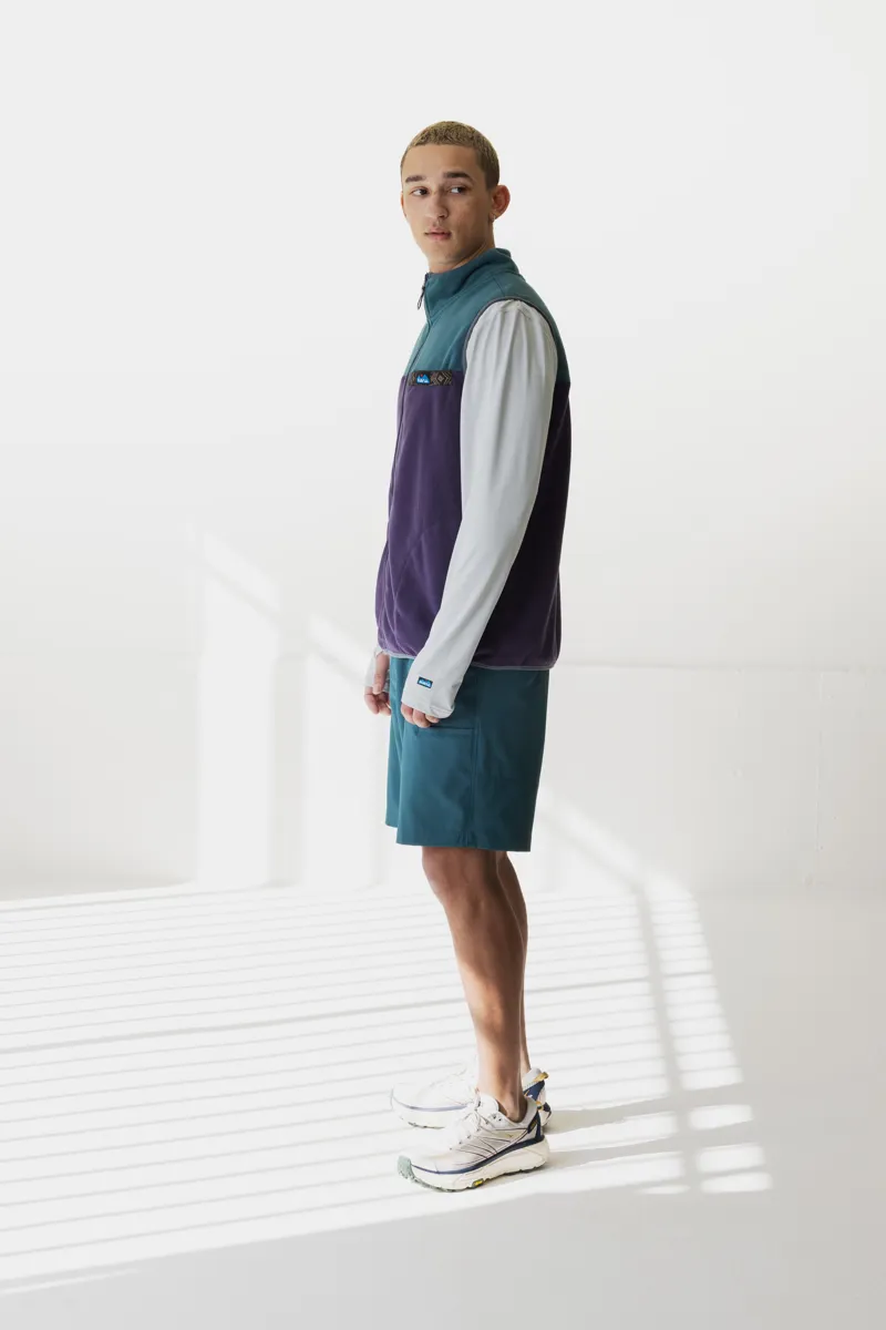 Kavu West Vest Mens in Purple Kale-5