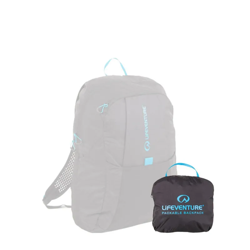 Lifeventure Packable Backpack 25 L Black-1