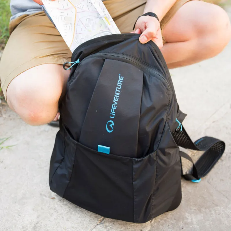 Lifeventure Packable Backpack 25 L Black-2