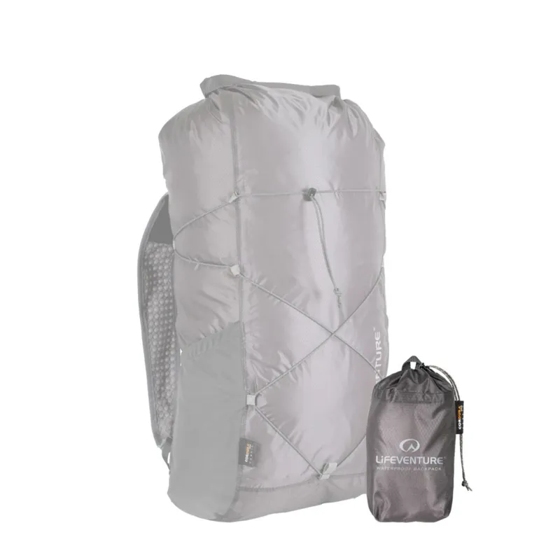 Lifeventure Packable waterproof back pack Grey-1