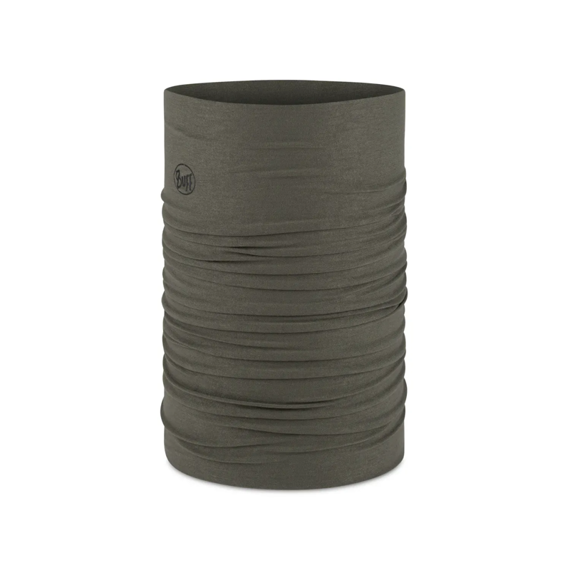 Buff Original Ecostretch Neck Tube in Solid Beetle Green