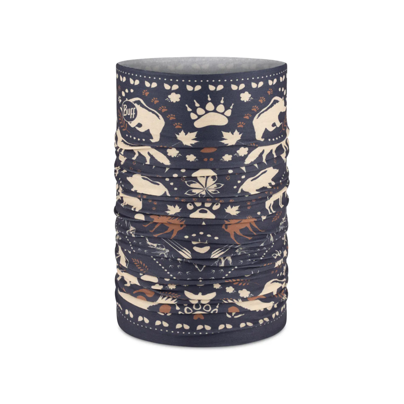 Buff Original Ecostretch Neck Tube in Apalash Night Blue