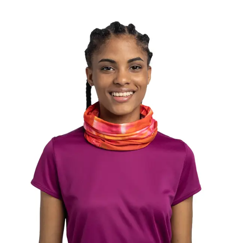 Buff Coolnet UV Insect Shield Neck Tube in Exonias Multi-2