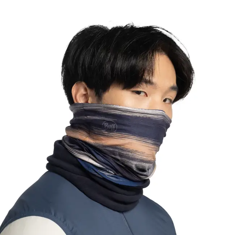 Buff Polar Neck Tube in Arky Navy-3