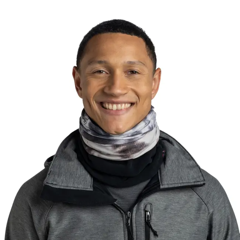 Buff Polar Neck Tube in Tily Grey-2