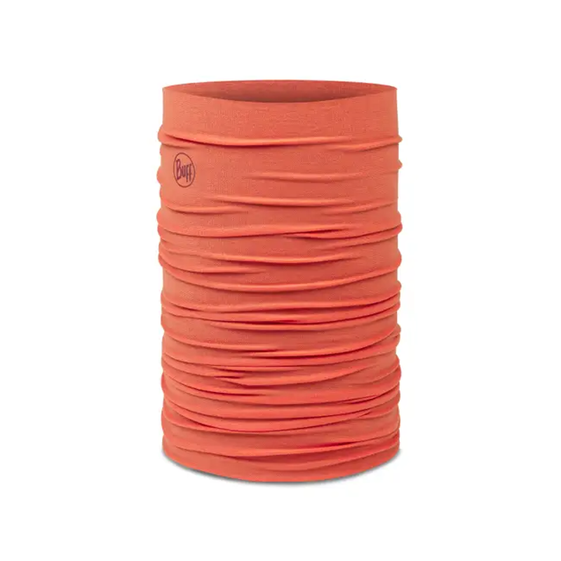 Buff Original Ecostretch Neck Tube in Solid Orange Red
