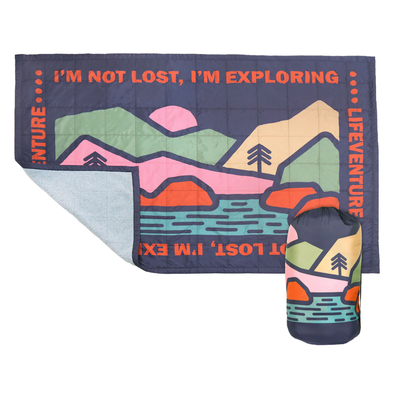 Lifevnture Camp Blanket in Mountain