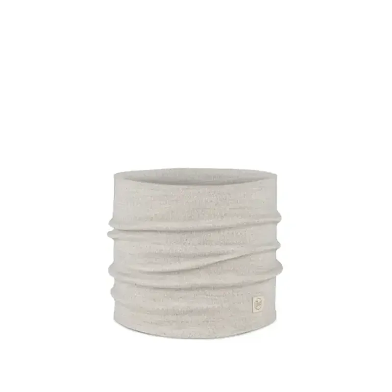 Buff Heavyweight Merino Neck Tube in Solid Cloud