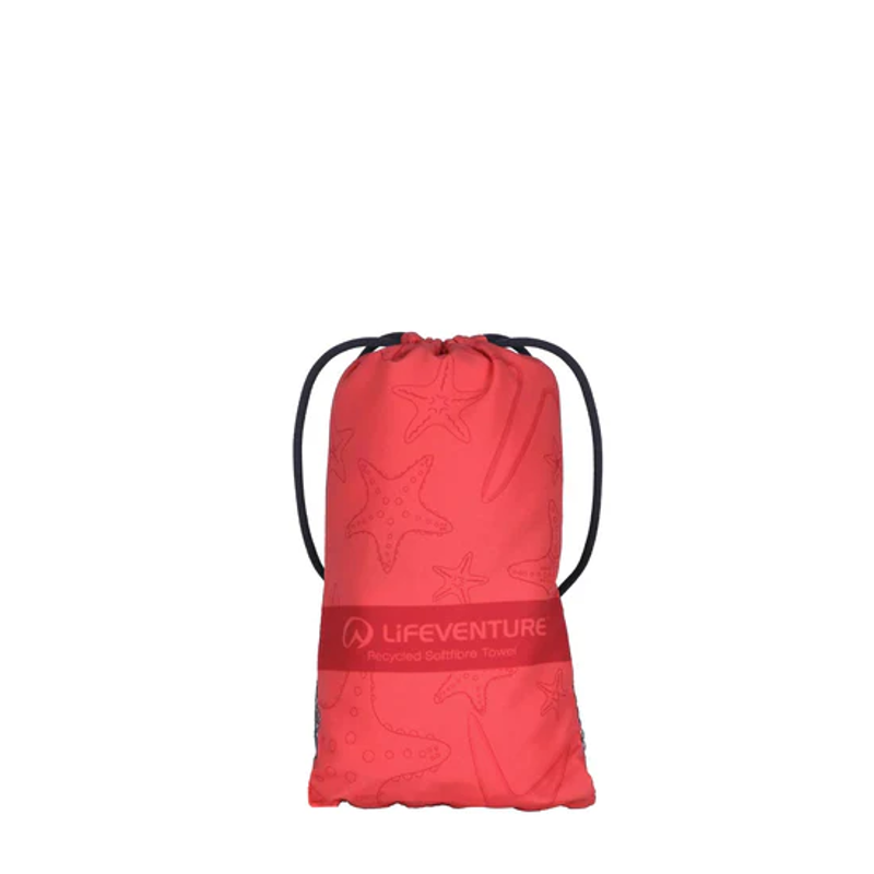 Lifeventure Recycled SoftFibre Trek Towel Giant in Starfish -1