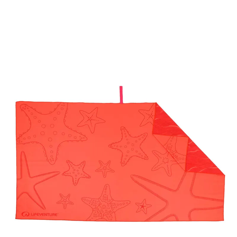 Lifeventure Recycled SoftFibre Trek Towel Giant in Starfish 