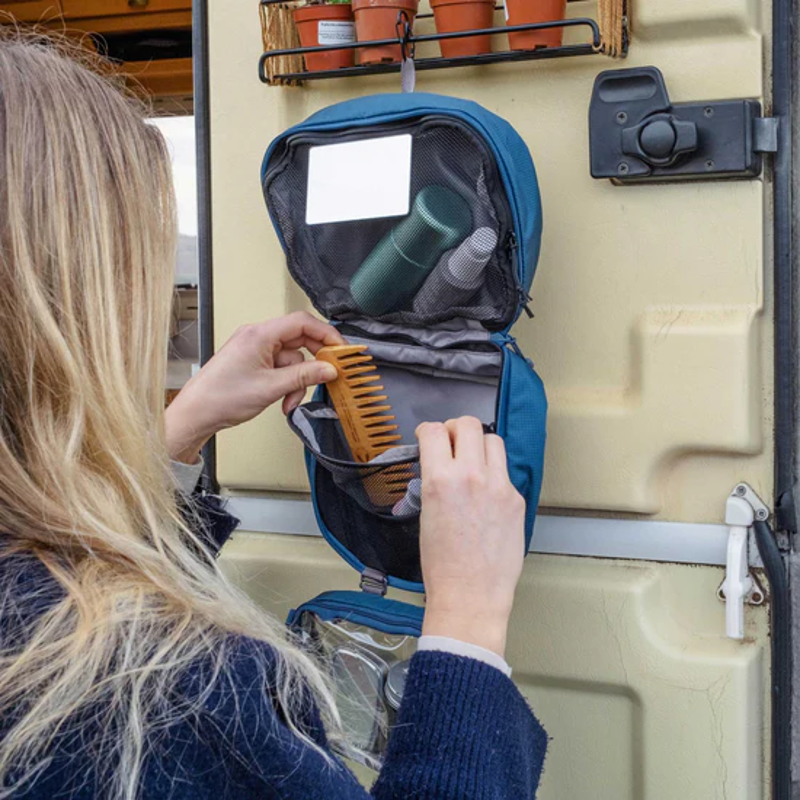 Lifeventure Folding Wash Bag in Grey-6