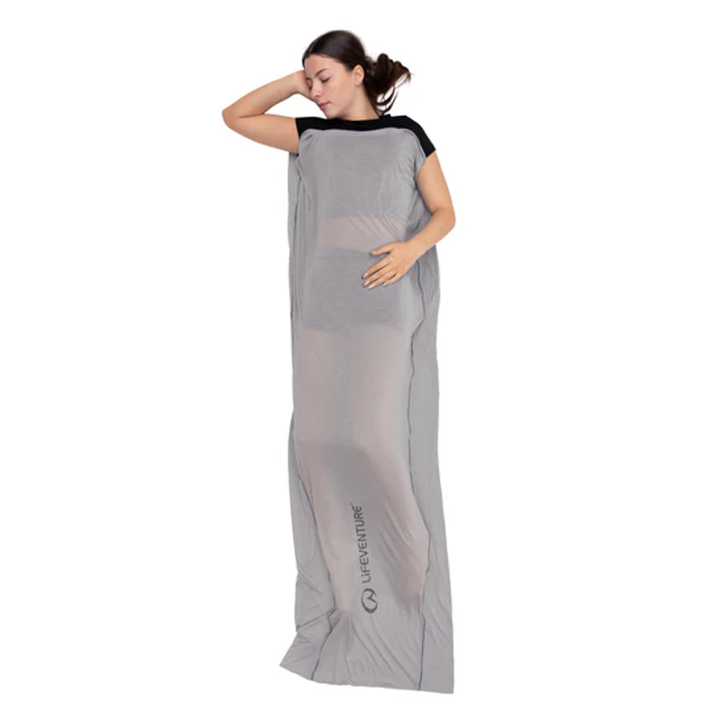 Lifeventure Cotton Sleeping Bag Liner Rectangular-1