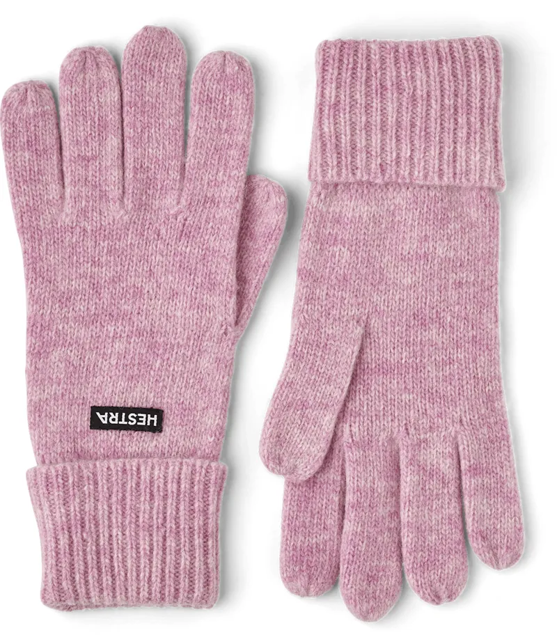 Hestra Pancho Liner 5 finger Glove in Pink
