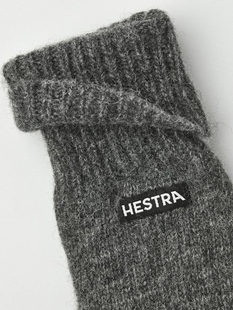 Hestra Pancho Liner 5 finger Glove in Grey-1