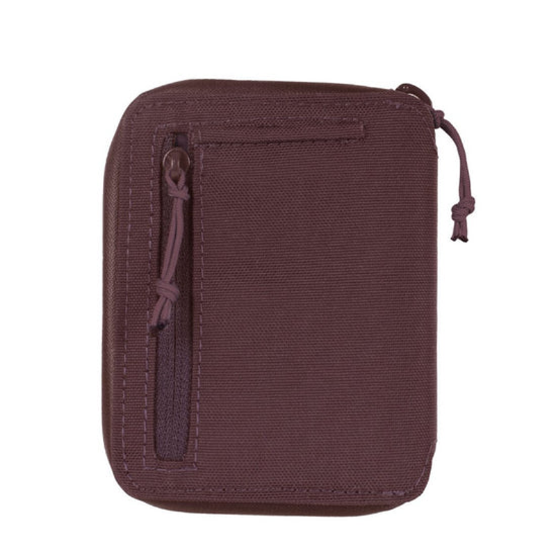 Lifeventure RFID Bi-Fold Wallet Recycled Nylon in Plum-2