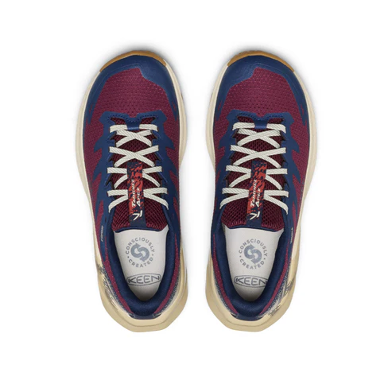 Keen Targhee Apex WP Shoes Womens in Fig/Naval Academy -3