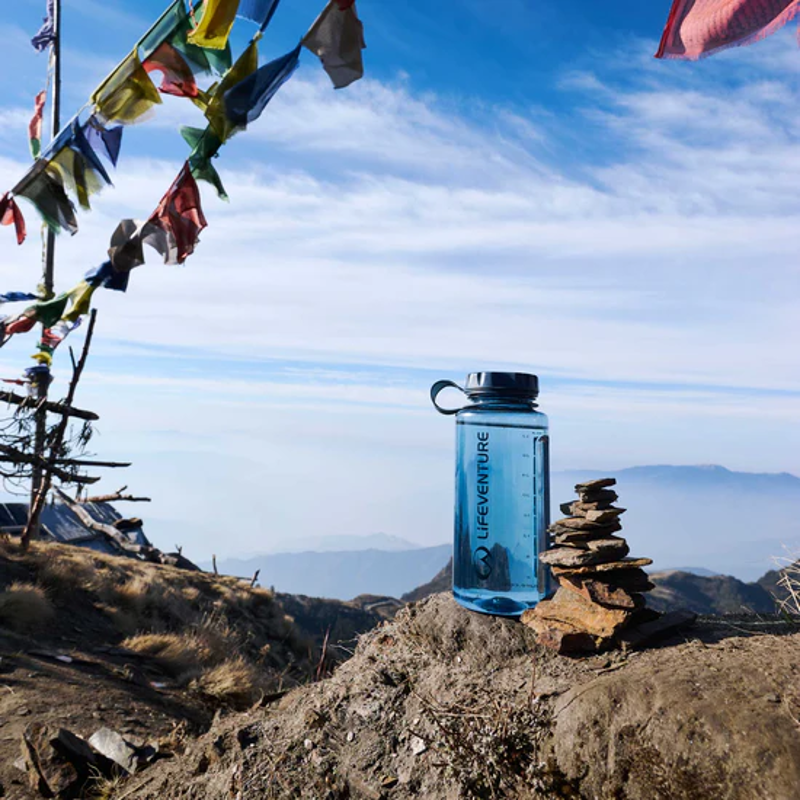 Lifeventure Tritan Flask 1000ml in Blue-2