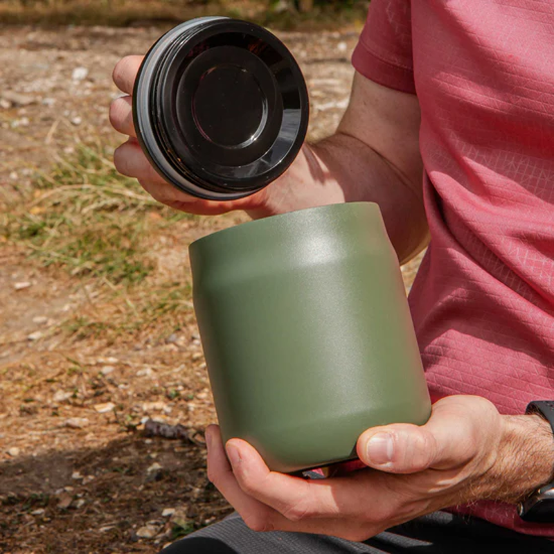 Lifeventure Food Flask 600ml in Khaki-1