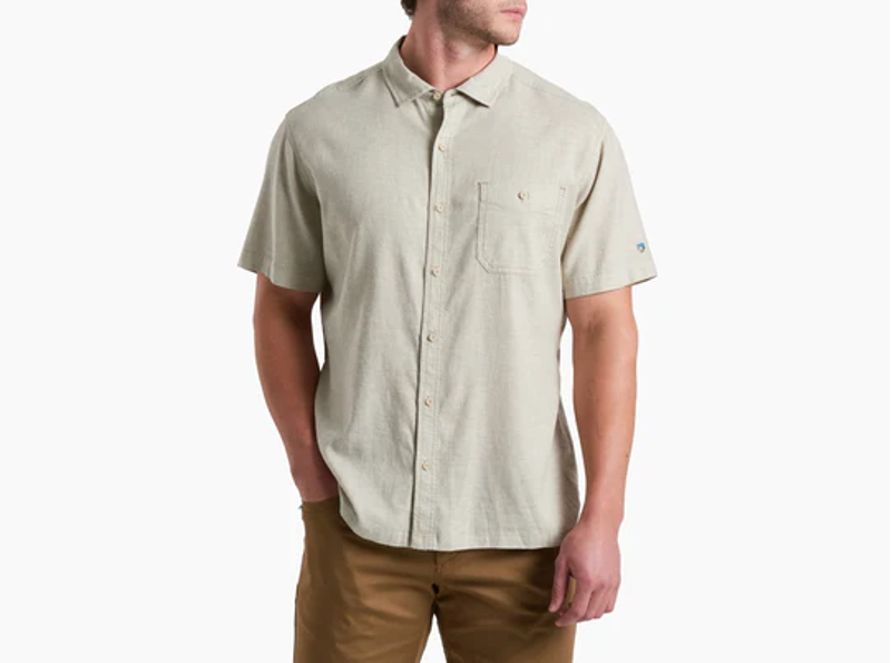 Kuhl Getaway Shirt Mens in Natural