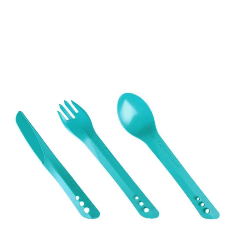 Lifeventure Ellipse Cutlery in Teal-2
