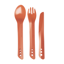 Lifventure Ellipse Cutlery Set in Rust